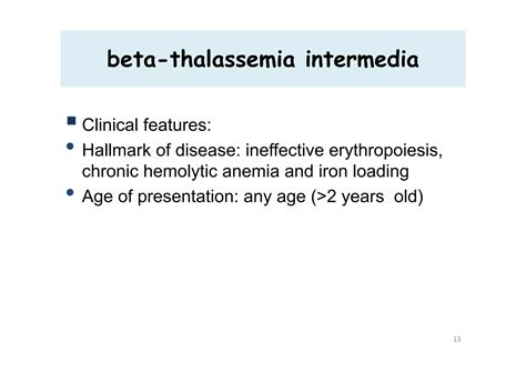 beta thalassemia intermedia|Beta Thalassemia .